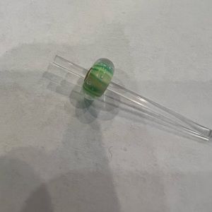 Trollbeads Green Stripe Bubble